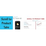 Scroll (down) to product tabs